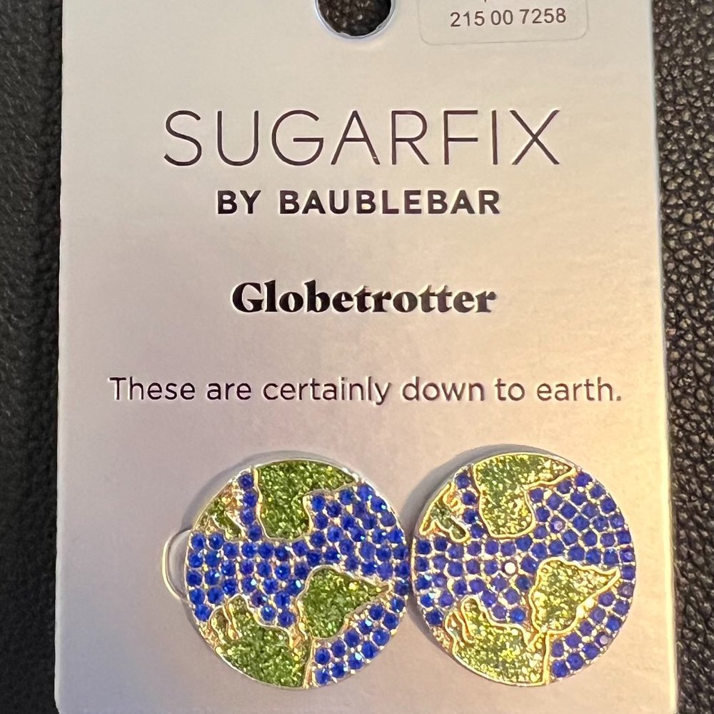 NWT SugarFix by Baublebar - Globetrotter earrings